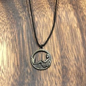Mermaid adjustable necklace
